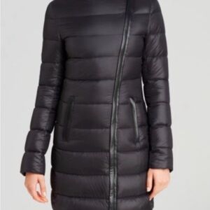 Mackage Yara Lightweight Down Puffer Coat, Black, Size Large